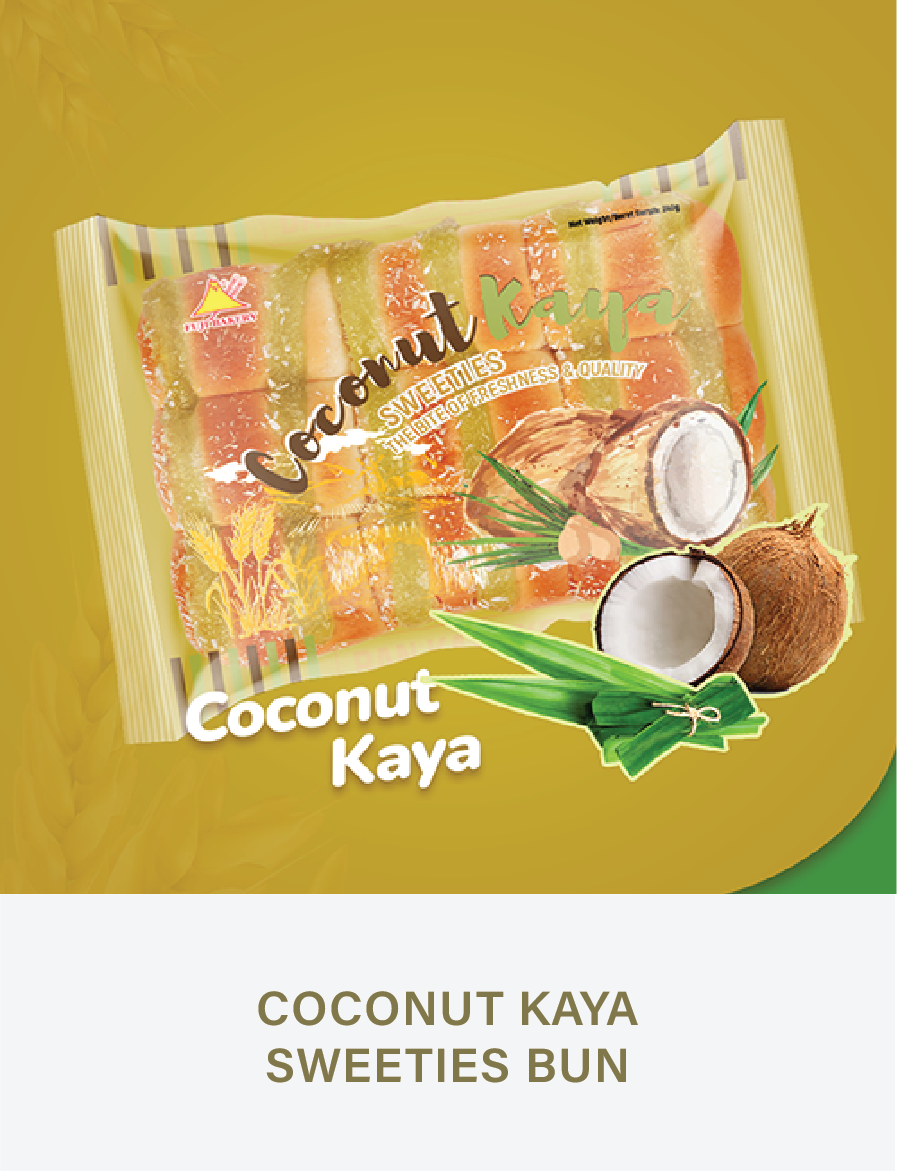 Coconut kaya sweeties Bun