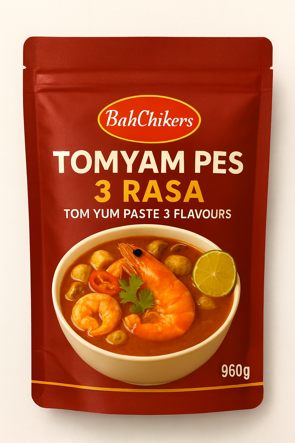 Pes tomyam 3 rasa 960 gram