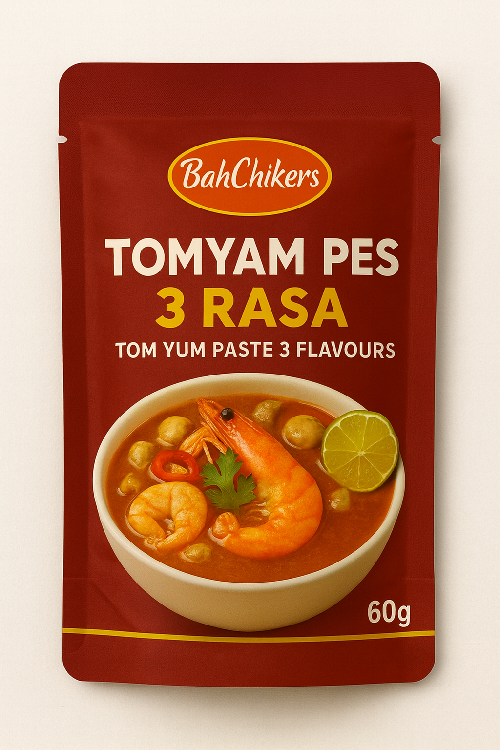 Pes tomyam 3 rasa 60 gram