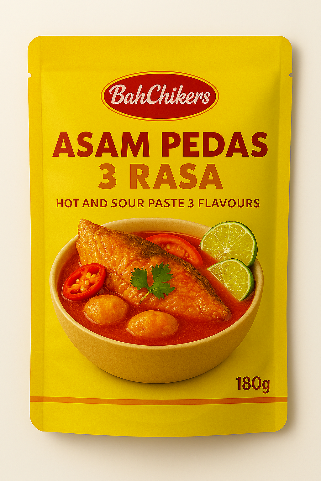 Asam Pedas pes 3 rasa 180 gram