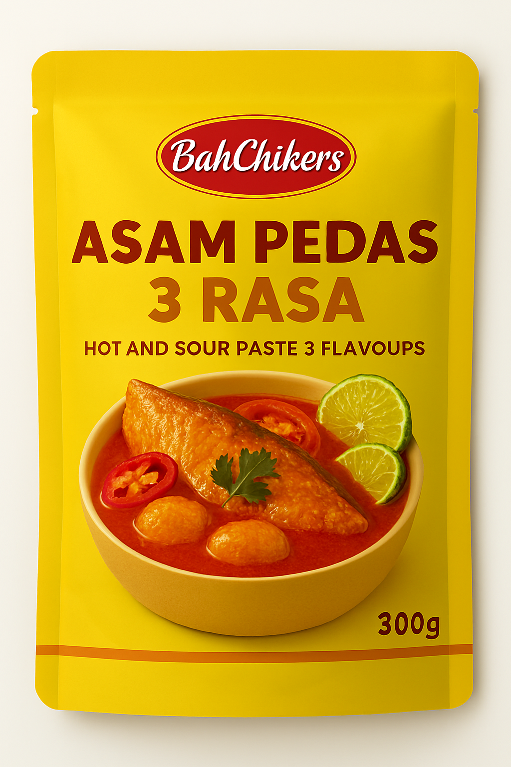 Asam pedas pes 3 rasa 300 gram