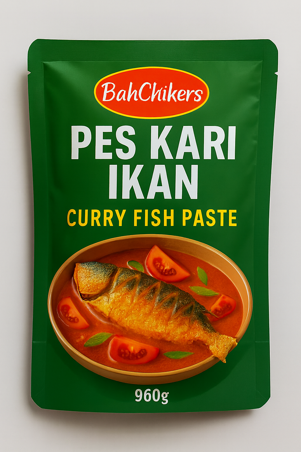Pes kari ikan 960 gram