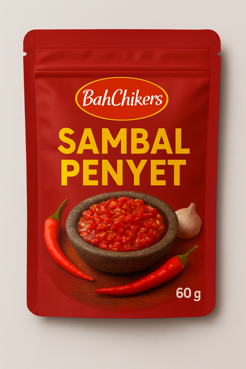 Sambal penyet bahchikers