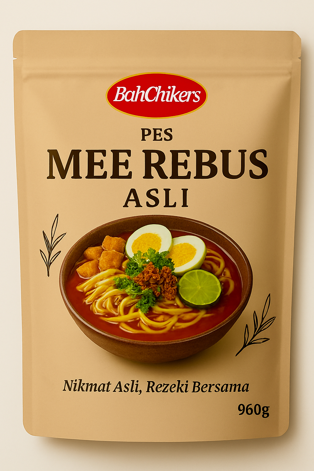 Pes mee rebus asli 960 gram