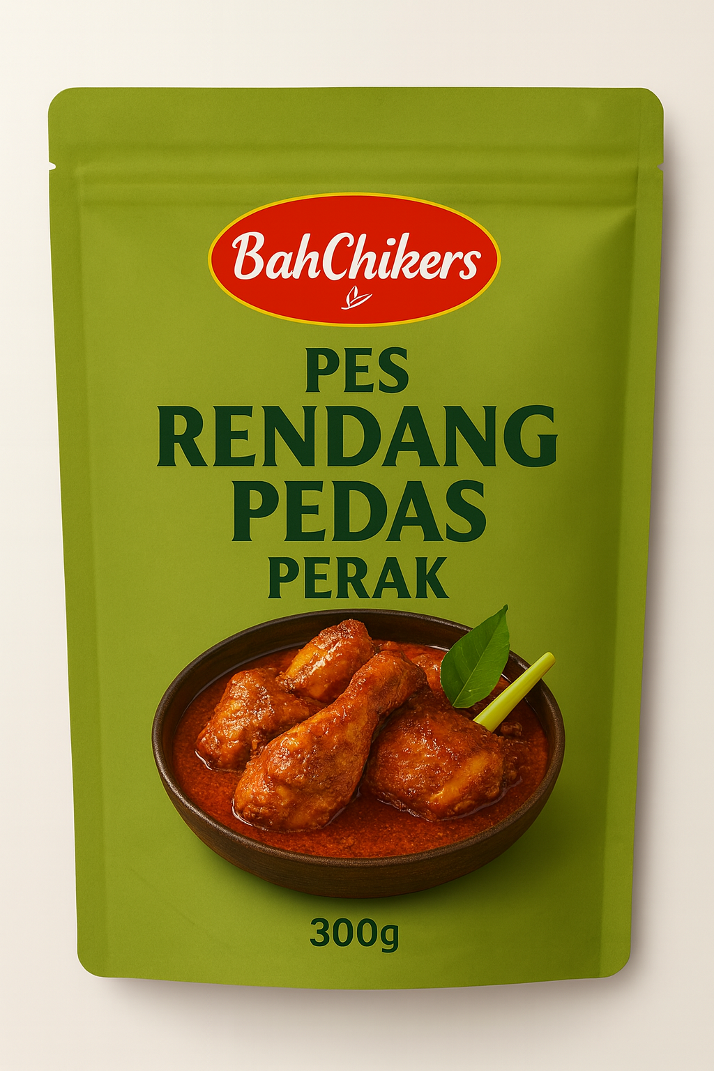 Pes rendang pedas Perak 300 gram