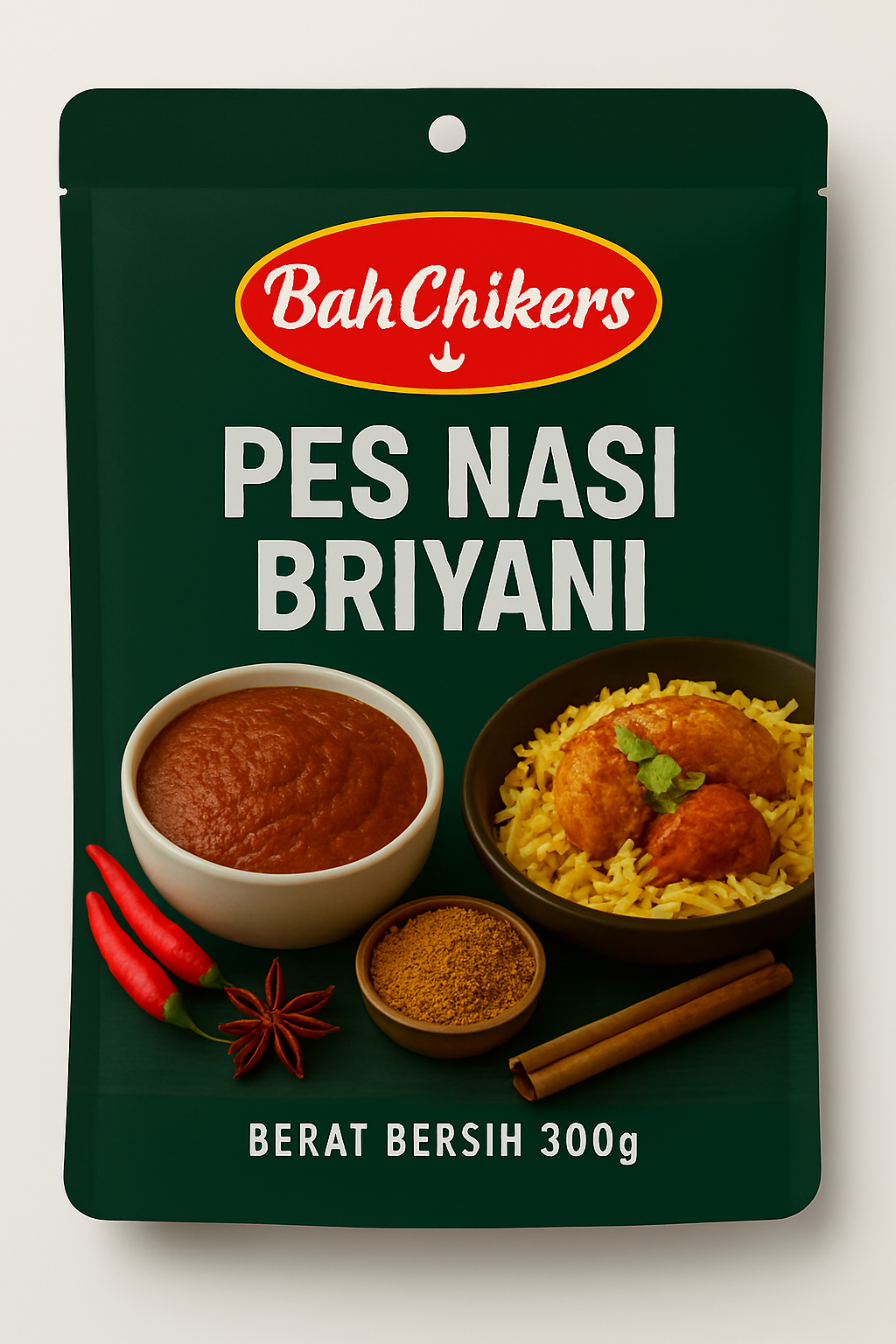 Pes Nasi Briyani 300 gram