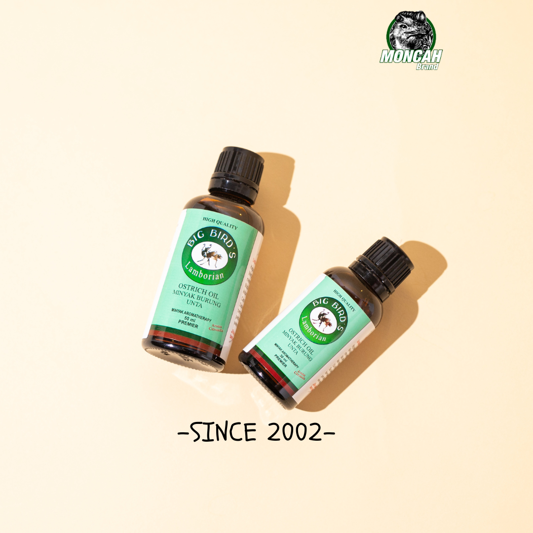 MONCAH OSTRICH OIL AROMATHERAPHY (AROMA CITRONELLA)