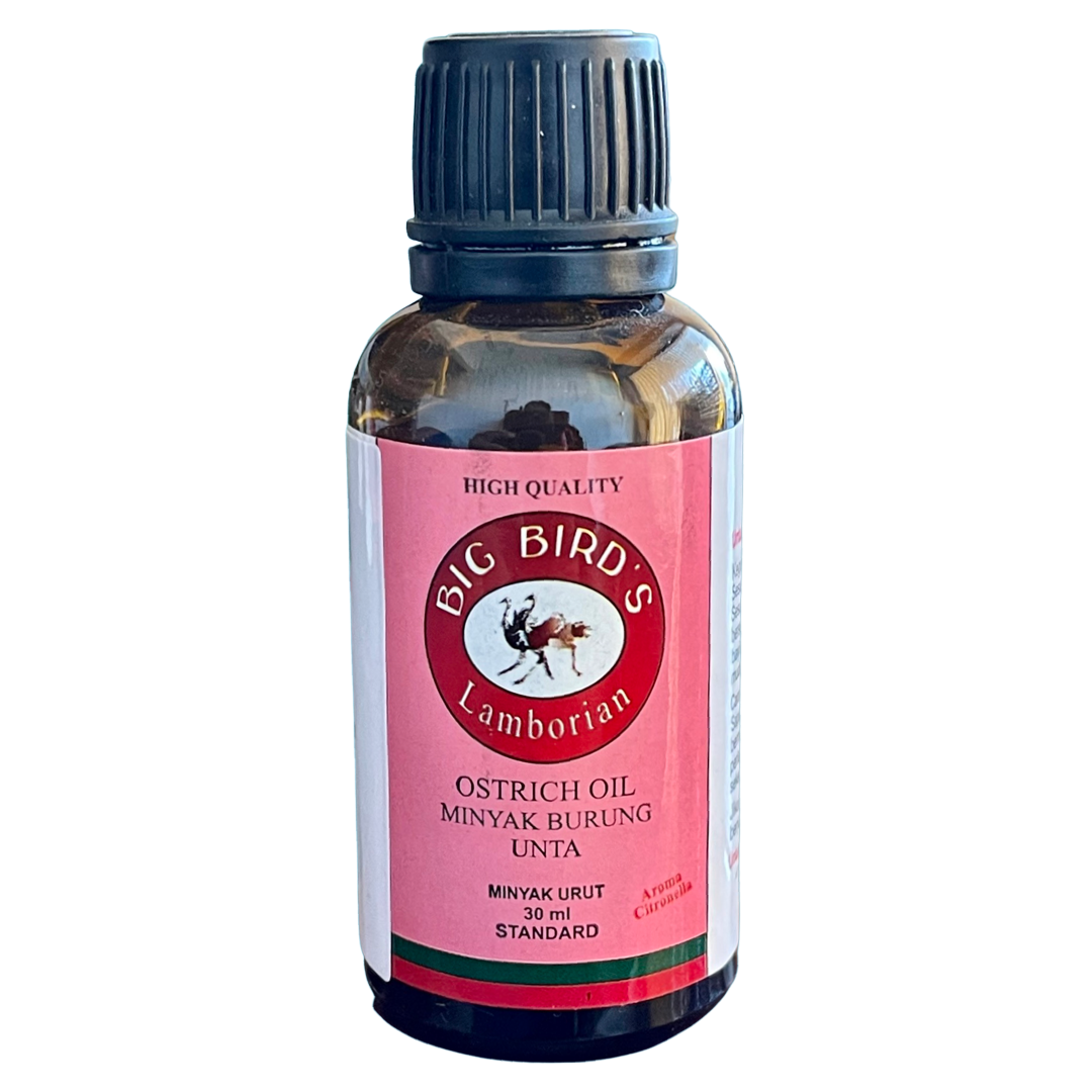 MONCAH OSTRICH OIL FOR MASSAGE HOT (AROMA CITRONELLA)