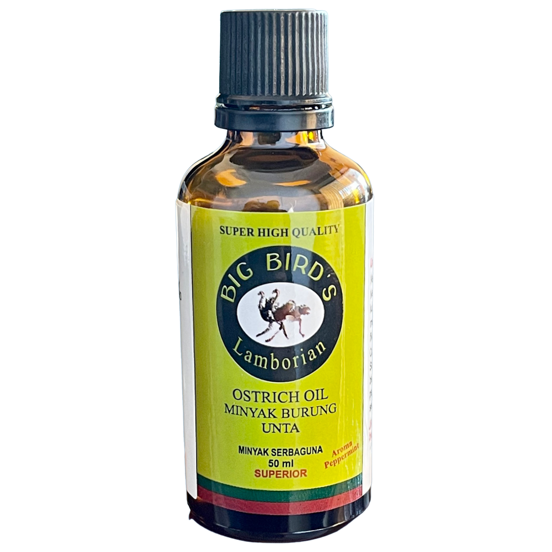 MONCAH OSTRICH OIL MULTIPURPOSE (AROMA PEPPERMINT)