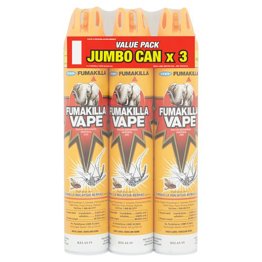 FUMAKILLA AEROSOL 3X720ML