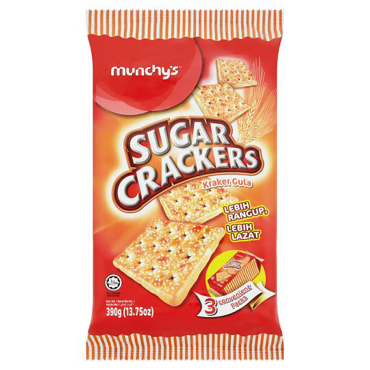 MUNCHYS SUGAR CRACKER 390G