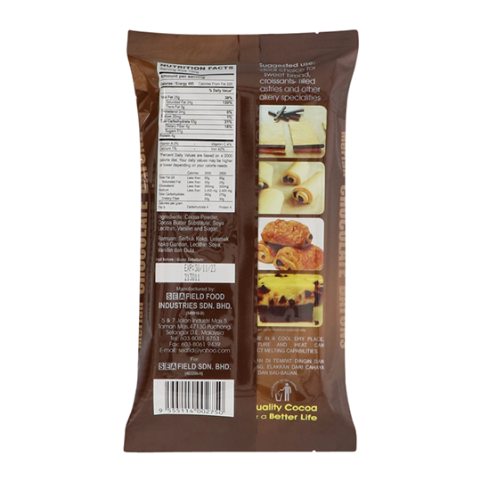 MERIAH DARK BAKING CHOC STICK 250G