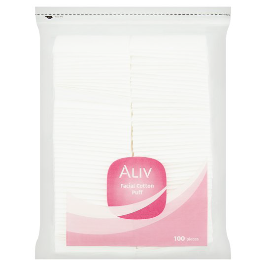 ALIV BEAUTY COTTON PUFF 100S