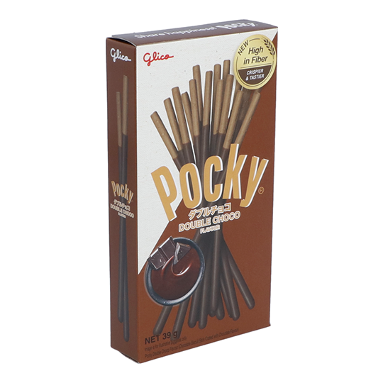 POCKY DOUBLE CHOCO 39G