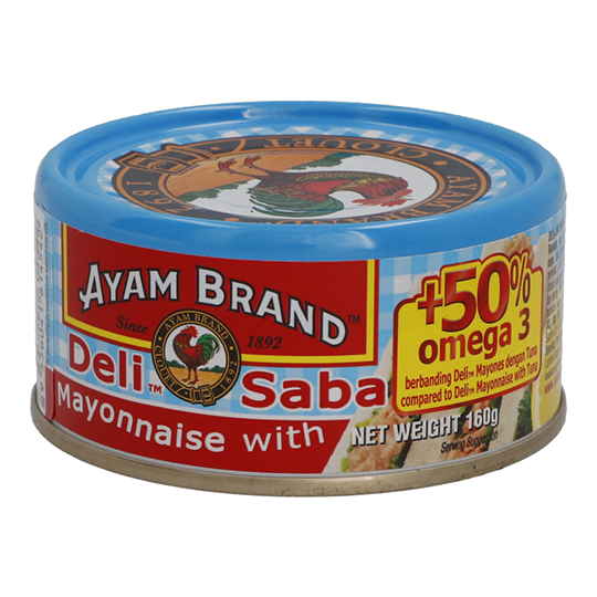 AYAM BRAND SABA NATURAL 160G