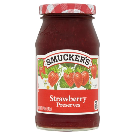 SMUCKERS REGULAR JAM STRAWBERRY 340G