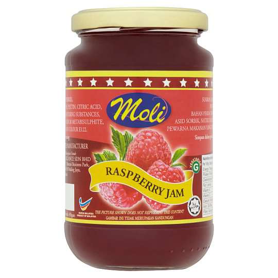 MOLI RASPBERRY JAM 450G