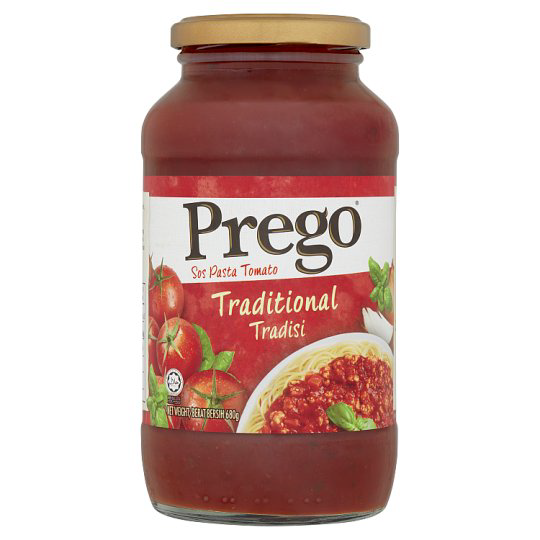 PREGO TRADITIONAL PASTA SAUCE 680G