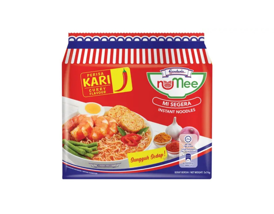 NUMEE INSTANT NOODLE CURRY 5X76G