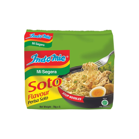 INDOMIE INSTANT NOODLES SOTO AYAM 5X78GM