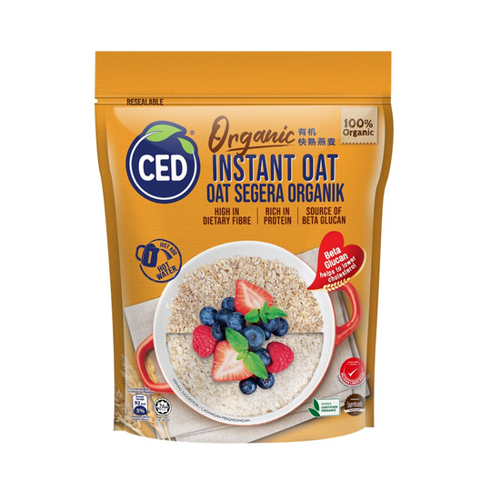 CED ORGANIC INSTANT OATS 450G