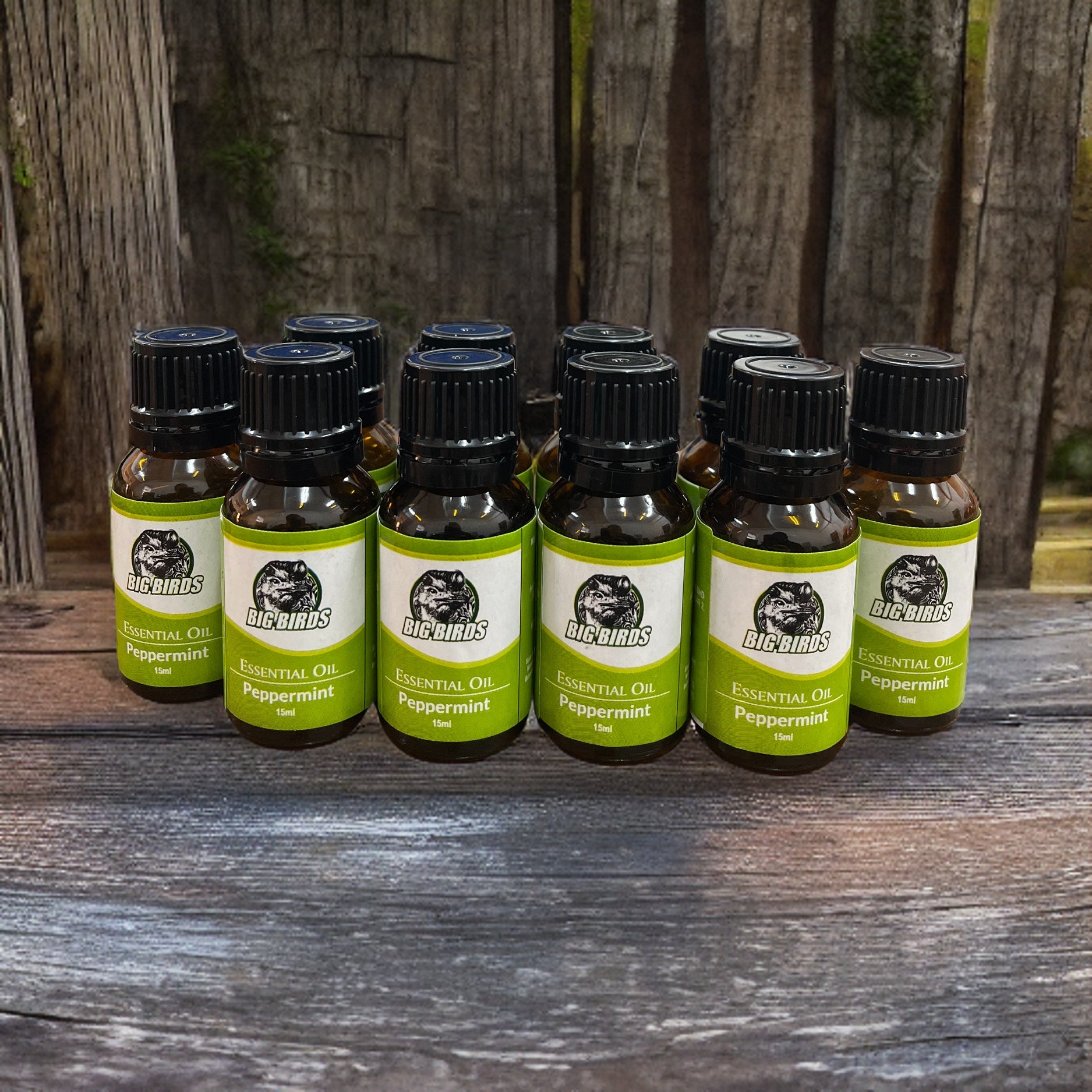 Minyak Peppermint 10 Botol Kaca x 15 Ml