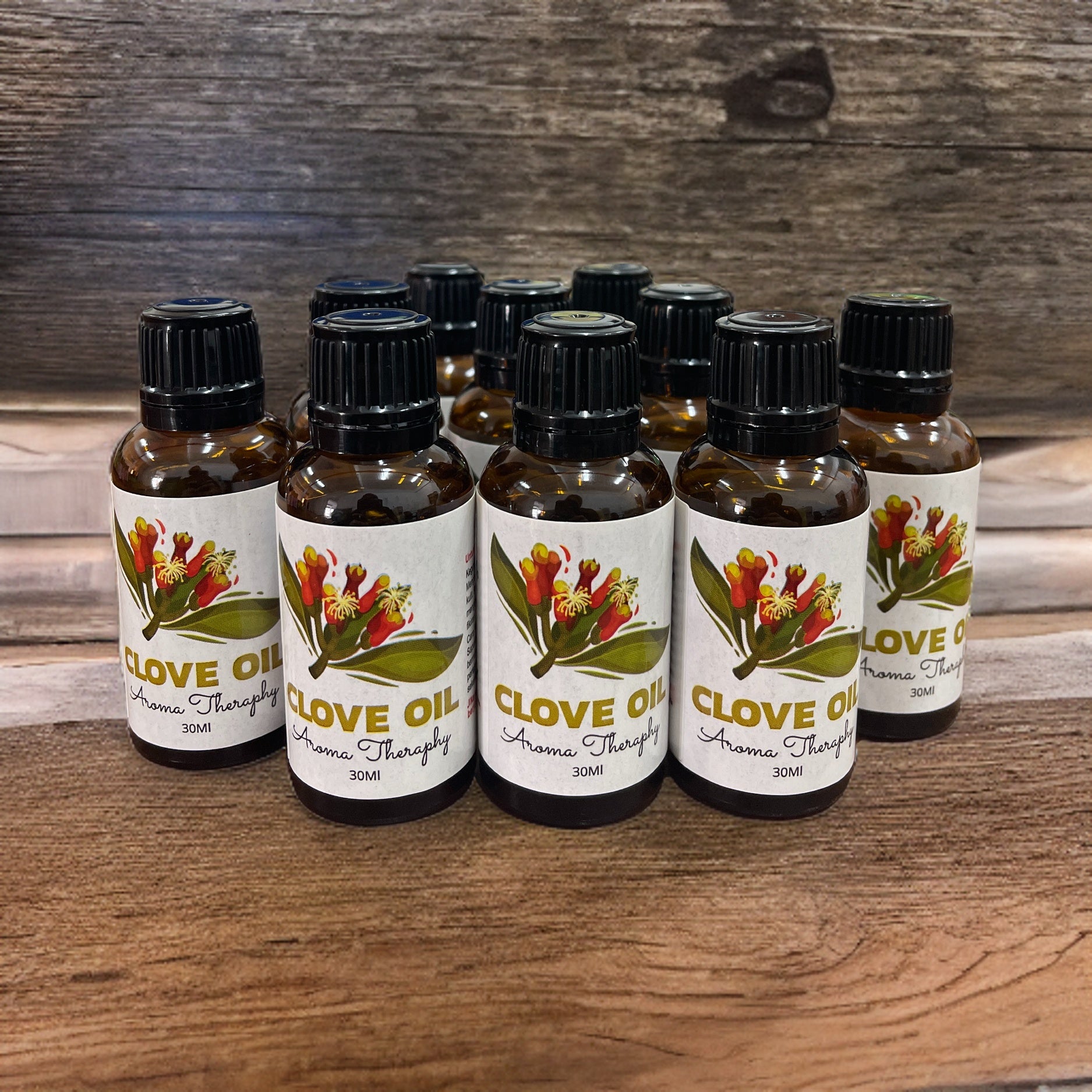 Clove oil 10 bottle 30ml (1 Pack 10 PCS)
