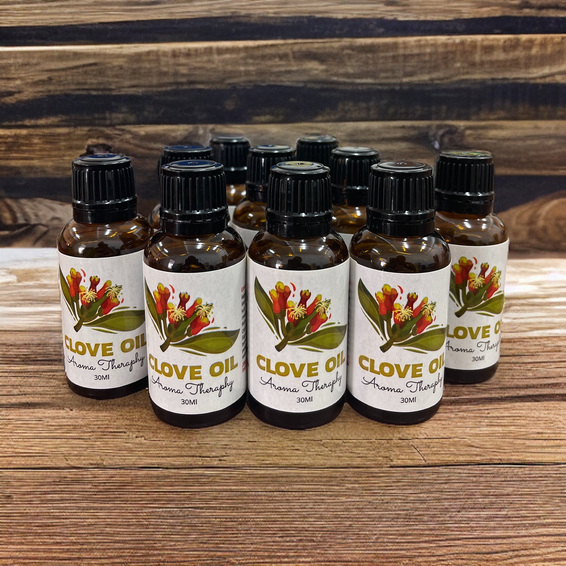 Minyak Cengkih 10 Botol Kaca X 25ML