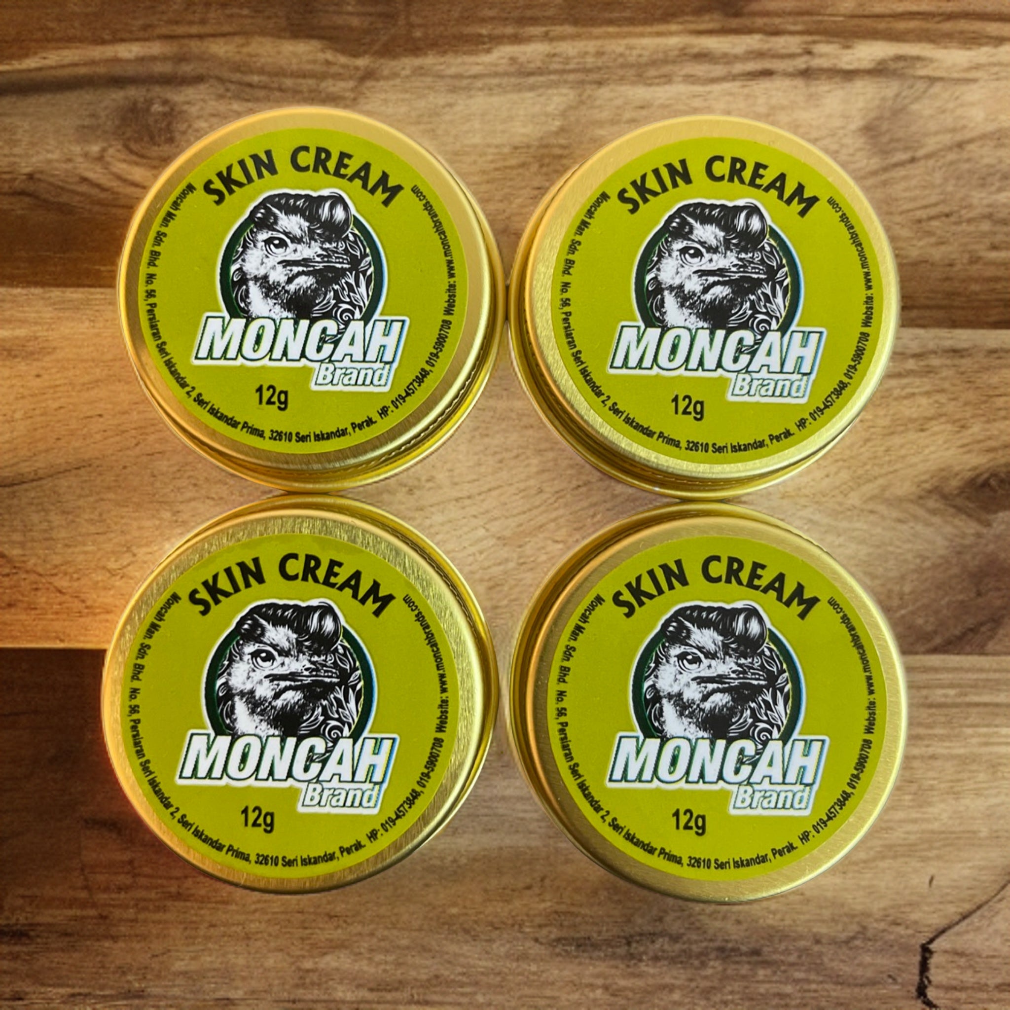 4 PCS Skin Cream 12g