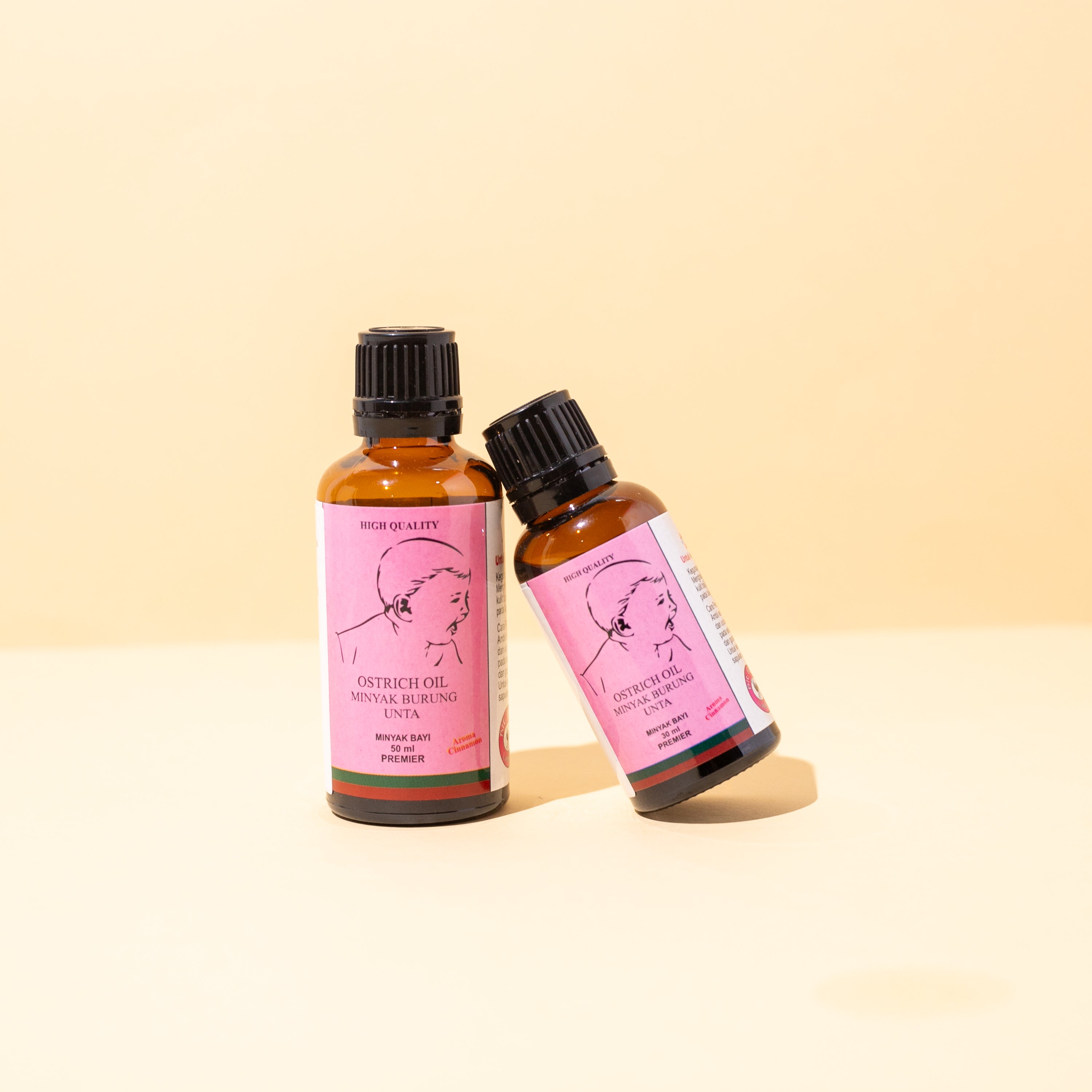 MONCAH BABY OSTRICH OIL (CINNAMON AROMA)